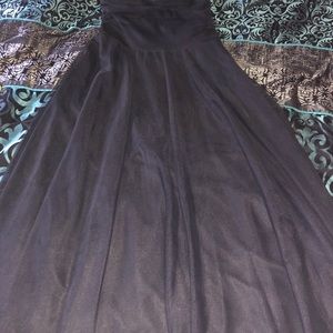 Formal black dress
